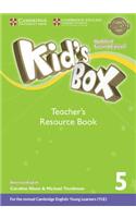 Kid's Box Level 5 Teacher's Resource Book with Online Audio American English