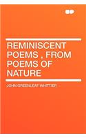 Reminiscent Poems, from Poems of Nature: (English)