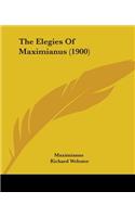 Elegies Of Maximianus (1900)