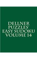 Dellner Puzzles' Easy Sudoku Volume 14