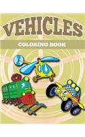 Vehicles Coloring Book
