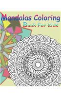 Mandalas Coloring Book For Kids
