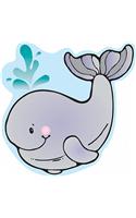 Whale Two-Sided Decoration