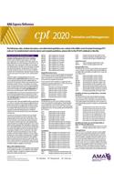 CPT 2020 Express Reference Coding Card: Evaluation and Management