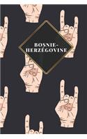 Bosnie-Herzégovine: Carnet de voyage ligné - Journal de voyage pour hommes et femmes avec lignes