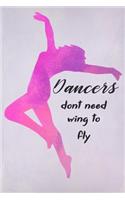 Dancers Dont Need Wings Rainbow