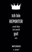 Notizbuch für Reporter