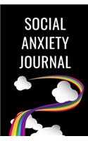 Social Anxiety Journal: 6 weeks Prompted Fill In Depression Journal: Mental Health Mindfulness - Self Care - Struggle Tracker - Mood - Bipolar - Anxiety - Grief - PTSD - Ob