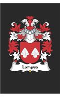 Laryssa: Laryssa Coat of Arms and Family Crest Notebook Journal (6 x 9 - 100 pages)