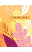 Unlined Plain Notebook