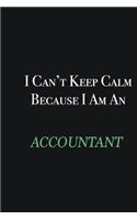 I cant Keep Calm because I am an Accountant