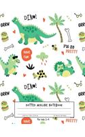 Dotted Midline Notebook For kids 2-4