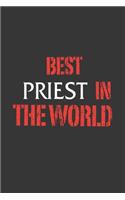 Best Priest In The World Notebook