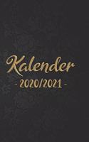 Kalender 2020/2021: Einfacher gleitender Kalender für die Jahre 2020 und 2021 mit Jahres-, Monatsübersicht und Feiertagen. Eine Woche auf zwei Seiten.