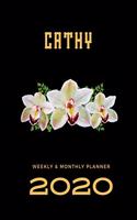 2020 Weekly & Monthly Planner: Cathy...This Beautiful Planner is for You-Reach Your Goals / Journal for Women & Teen Girls / Dreams Tracker & Goals Setting / Beautiful Planner Not