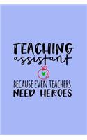 Teaching Assistant Notebook