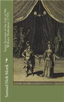 Some Account of the Life of Mr. William Shakespear (1709)