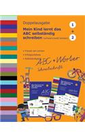 Mein Kind lernt das ABC selbständig schreiben: Doppelausgabe Schreibschrift schwarz-weiss