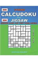 200 Strong Calcudoku and 200 Jigsaw Sudoku. Hard and very hard levels.: 9x9 Calcudoku complicated version professional - veteran levels + 9x9 Jigsaw Even - Odd puzzles X diagonal sudoku difficult - heavy levels. (plus 50