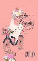 Kaitlyn: She Creates: Personalized Dotted Journal