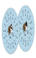Jolly Phonics Blends Wheels: in Print Letters