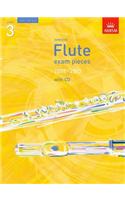 Selected Flute Exam Pieces 2008-2013, Grade 3 Score, Part & CD (ABRSM Exam Pieces)