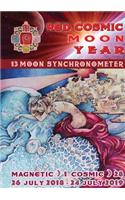 13 Moon Mayan Dreamspell Journal - Red Cosmic Serpent: July 26 2018-July 25 2019