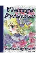 Vintage Princess Coloring Book