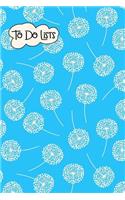 To-Do List Notebook Dandelions Pattern 2