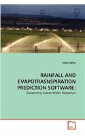 Rainfall and Evapotrasnspiration Prediction Software