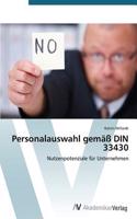 Personalauswahl gemäß DIN 33430