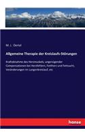 Allgemeine Therapie der Kreislaufs-Störungen