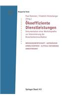 Ökoeffiziente Dienstleistungen