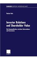 Investor Relations Und Shareholder-Value