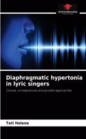 Diaphragmatic hypertonia in lyric singers