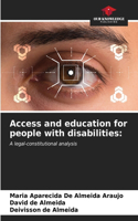 Access and education for people with disabilities