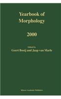 Yearbook of Morphology 2000