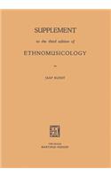 Supplement to the third edition of Ethnomusicology: (English)