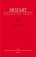 Fantasy in D minor (K.397) (Piano with fingering)