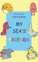 My sea's friends: Coloring Book