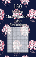 150 knifflige 16x16 Sudoku Rätsel für Fachleute