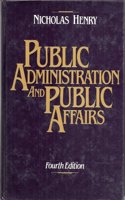 Public Administration and Public Affairs