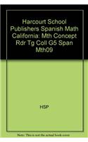 Harcourt School Publishers Spanish Math California