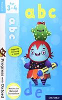 Progress with Oxford: abc Age 3-4: (Progress with Oxford)
