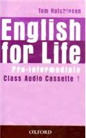 English for Life Pre-intermediate: Class Cassettes