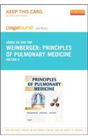 Principles of Pulmonary Medicine Elsevier eBook on Intel Education Study (Retail Access Card)