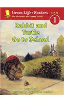Rabbit and Turtle Go to School