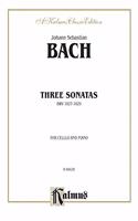 Three Sonatas for Cello and Piano, Bwv 1027-1029