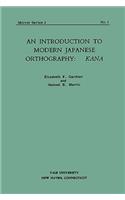 An Introduction to Modern Japanese Orthography