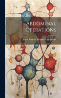 Abdominal Operations